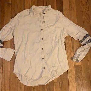 White button up long sleeve